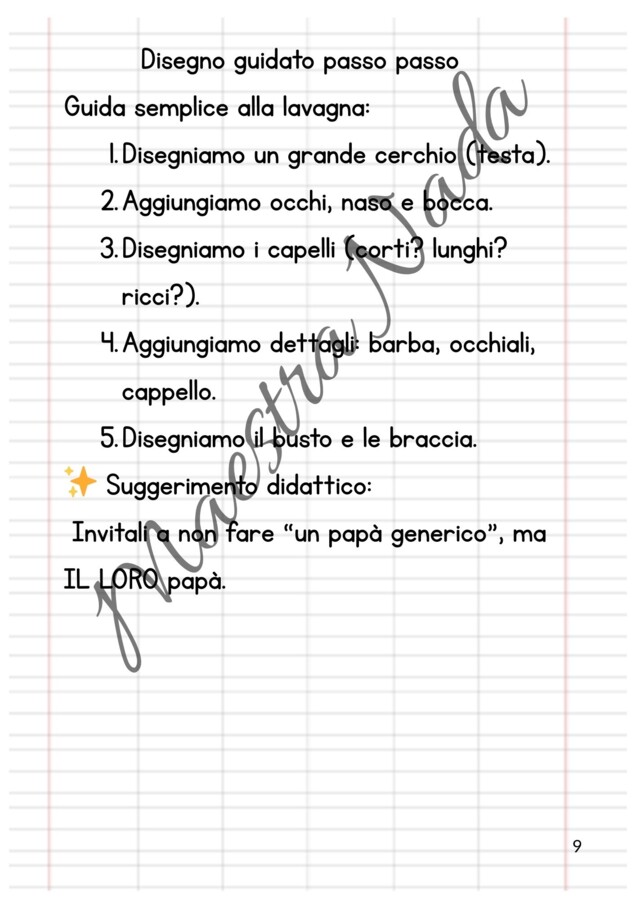 UNITÀ LABORATORIALE: “IL MIO PAPÀ È SPECIALE” Italiano classe prima scuola primaria