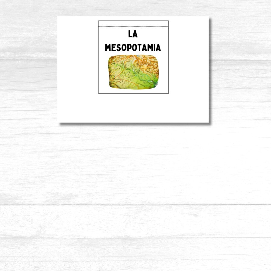 Lapbook Babilonesi - Storia classe quarta