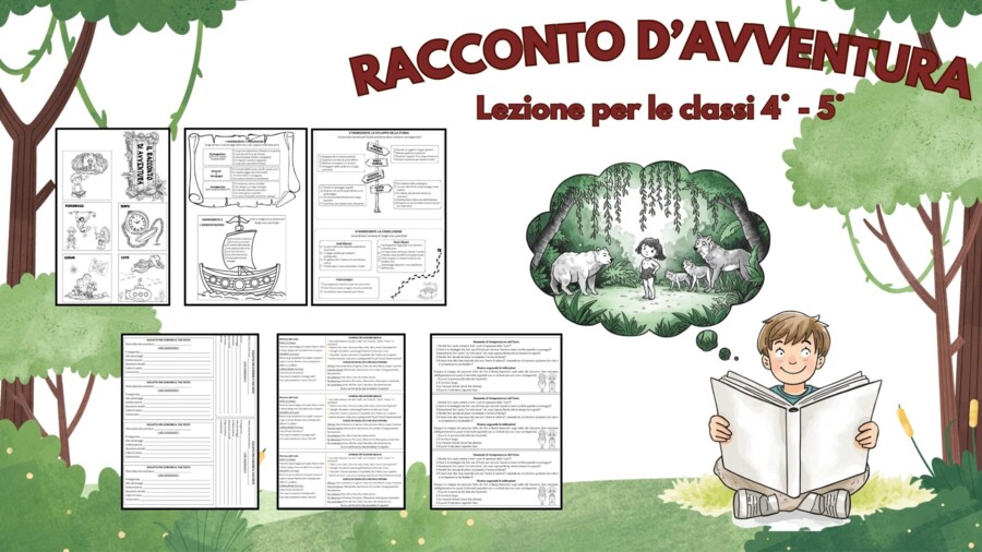 IL RACCONTO D'AVVENTURA - CLASSI 4° - 5°