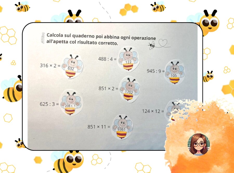Calcoli con le apette - 20 maggio