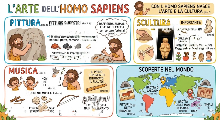 Homo Sapiens: La vita e L'arte