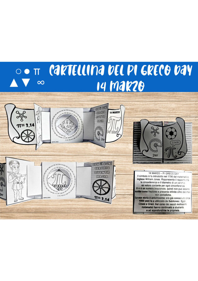 🔢✨ Raccolta Speciale Pi Day – Schede + Biglietto