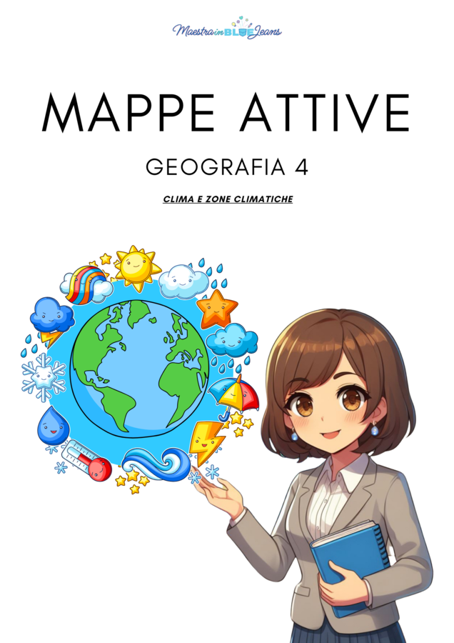 Mappe attive: geografia 4 - Clima e zone climatiche
