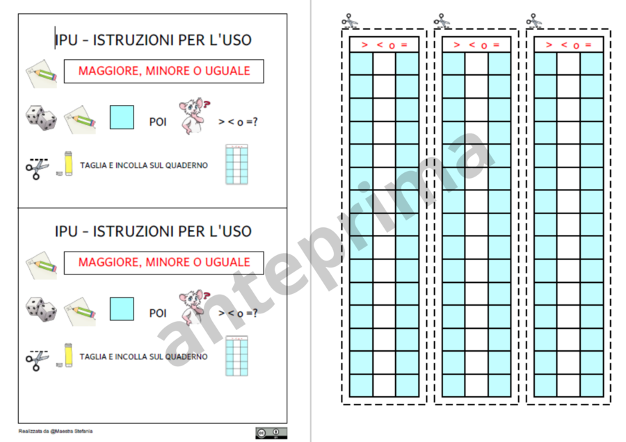 Schemi sui numeri con IPU