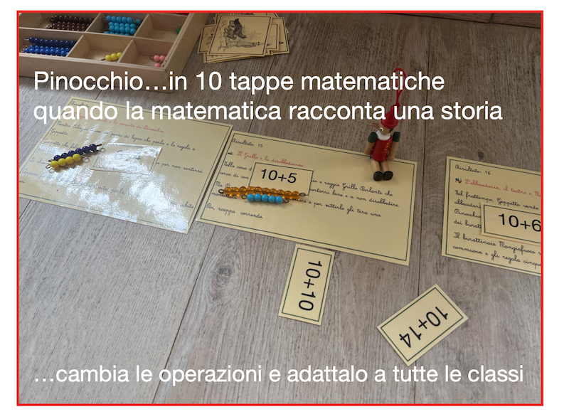 Pinocchio in 10 tappe matematiche; quando anche la matematica racconta una storia