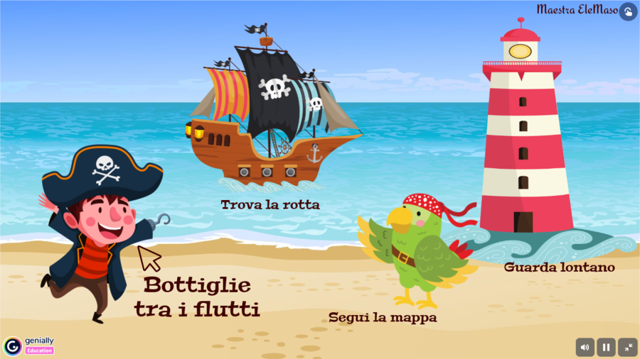 Sfida grammaticale tra i flutti del mare