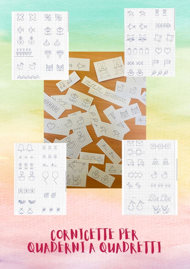 Cornicette quaderno di matematica