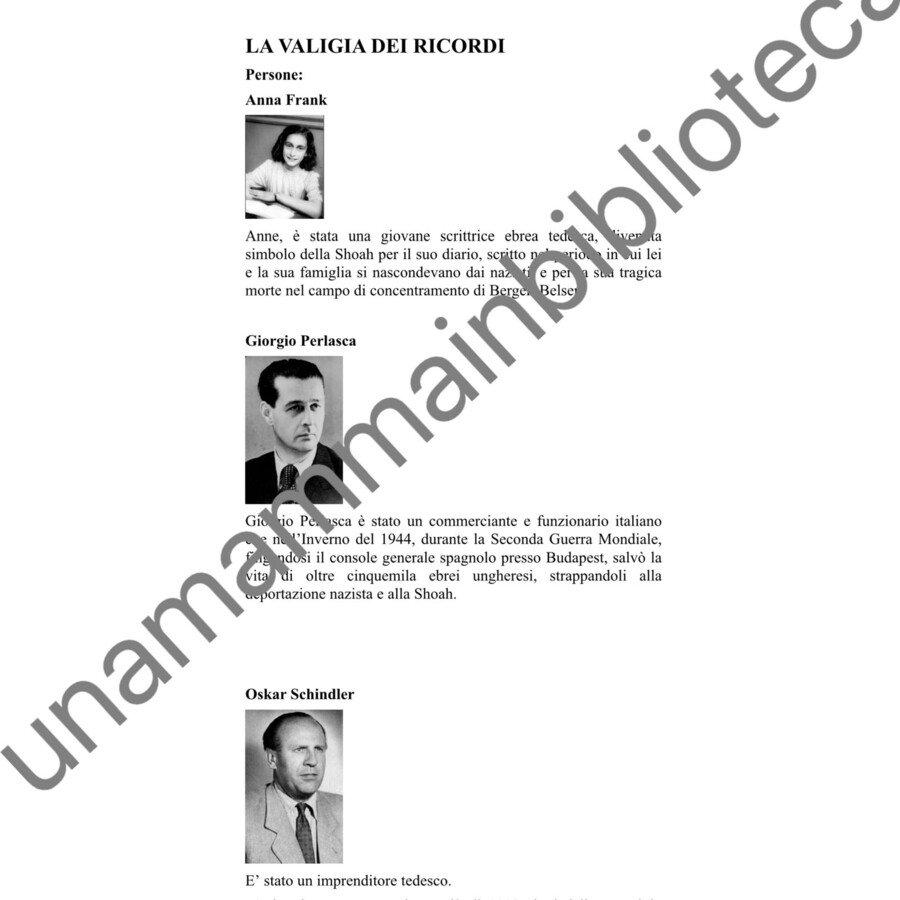Ricordare per non dimenticare: giornata della Memoria