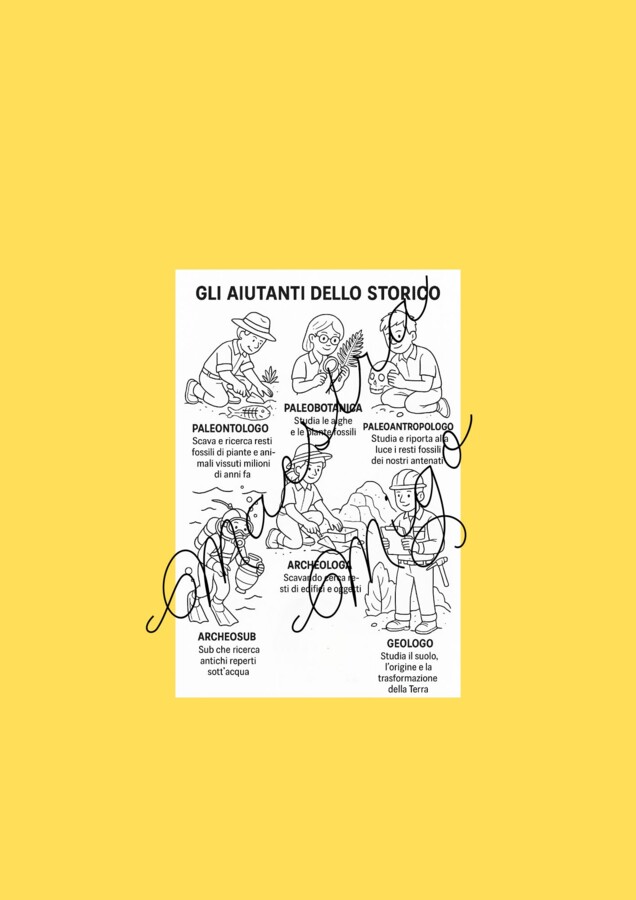 GLI AIUTANTI DELLO STORICO - classe 3 - STORIA
