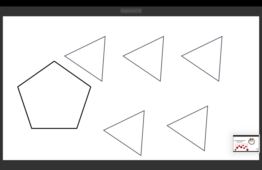 Un Natale geometrico! Le figure geometriche piane a tema natalizio