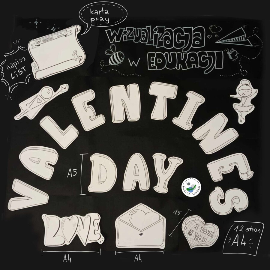 VALENTINE'S DAY - rivista da muro di Alicja Soszka