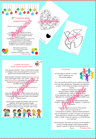 Kit Operativo Il Giardino della Gentilezza e della Pace: lapbook, passaporto e laboratori