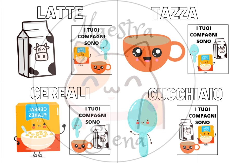 Carte per formare gruppi da 4 casuali