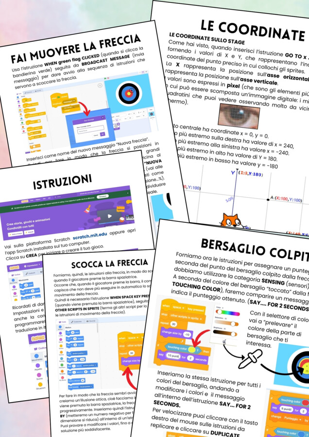 Giochi olimpici con Scratch: il tiro con l'arco