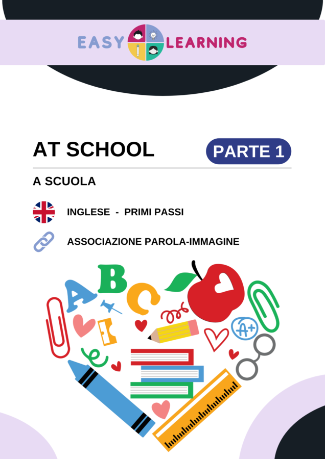 Cosa trovo a Scuola? PARTE 1 - At School / Inglese Beginner