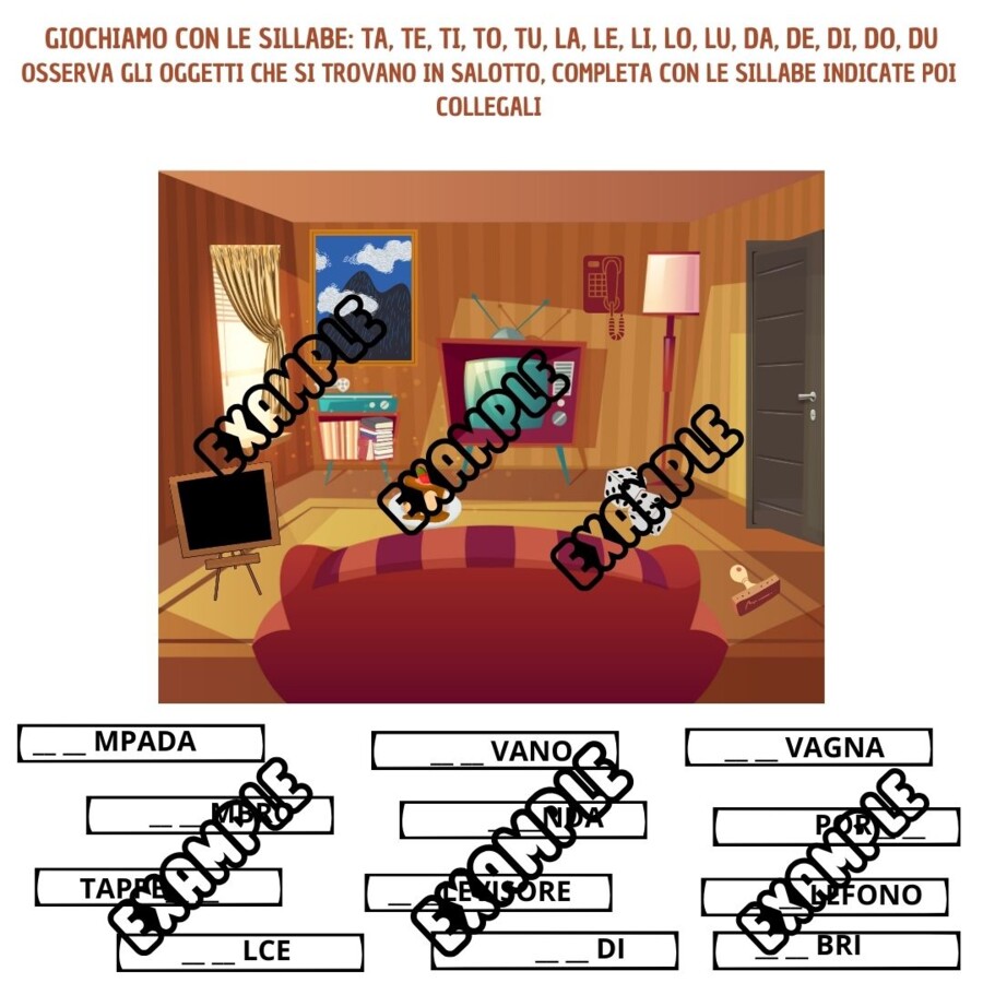 Giochiamo con le sillabe