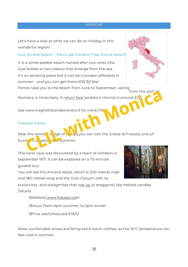 CLIL Geo classe 5^: Italy and its Regions
