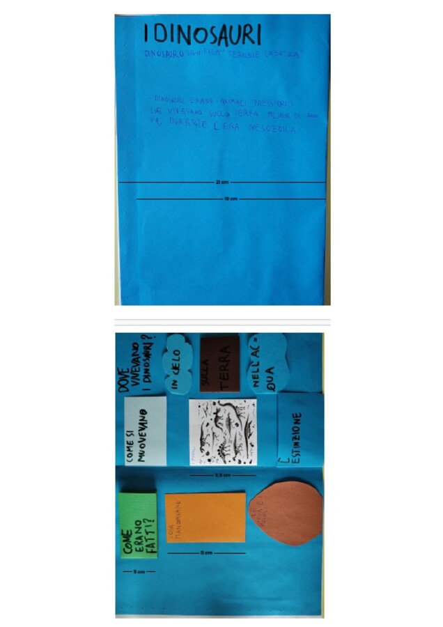 Lapbook dinosauri
