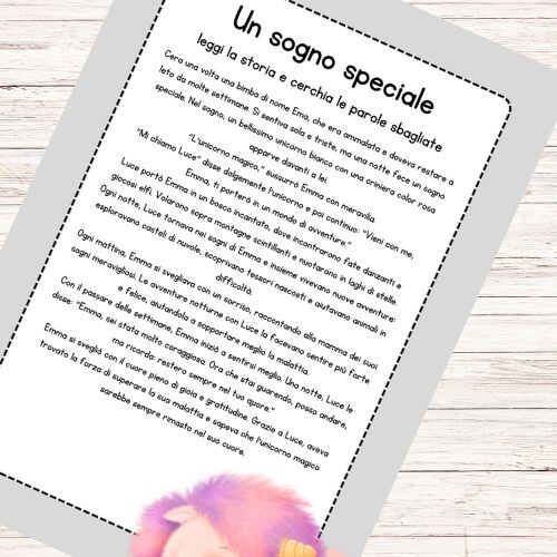 Storie da correggere – Schede didattiche di italiano