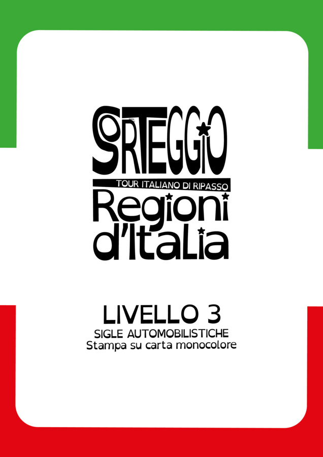 ITALIA SORTEGGIO (Tour Italiano di Ripasso)
