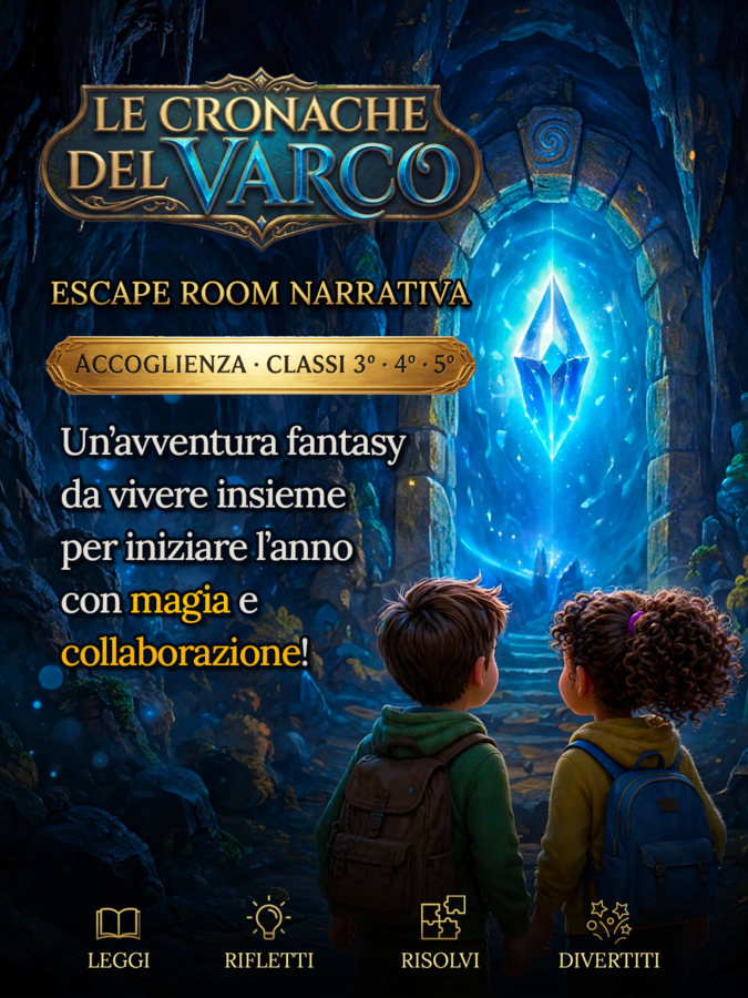 Le Cronache del Varco – Escape Room Narrativa per l'Accoglienza (Classi 3ª, 4ª e 5ª)