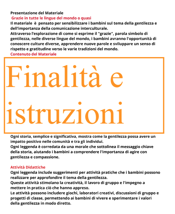 Giornata della gentilezza: Grazie in tutte le lingue del mondo o quasi (attività interdisciplinari per tutte le classi)