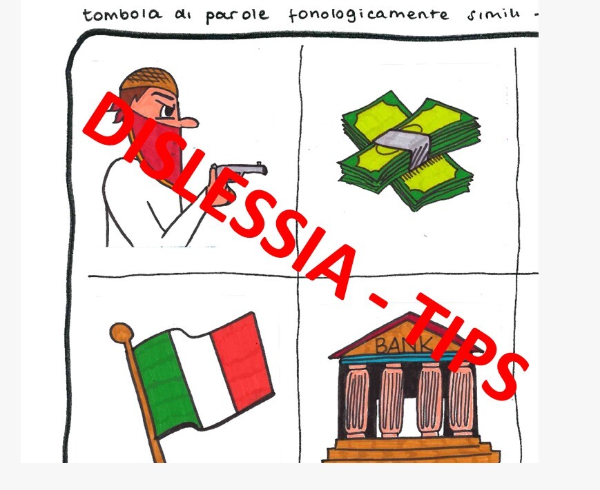 Tombola di parole fonologicamente simili