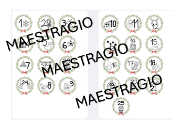 CALENDARIO DELL'AVVENTO