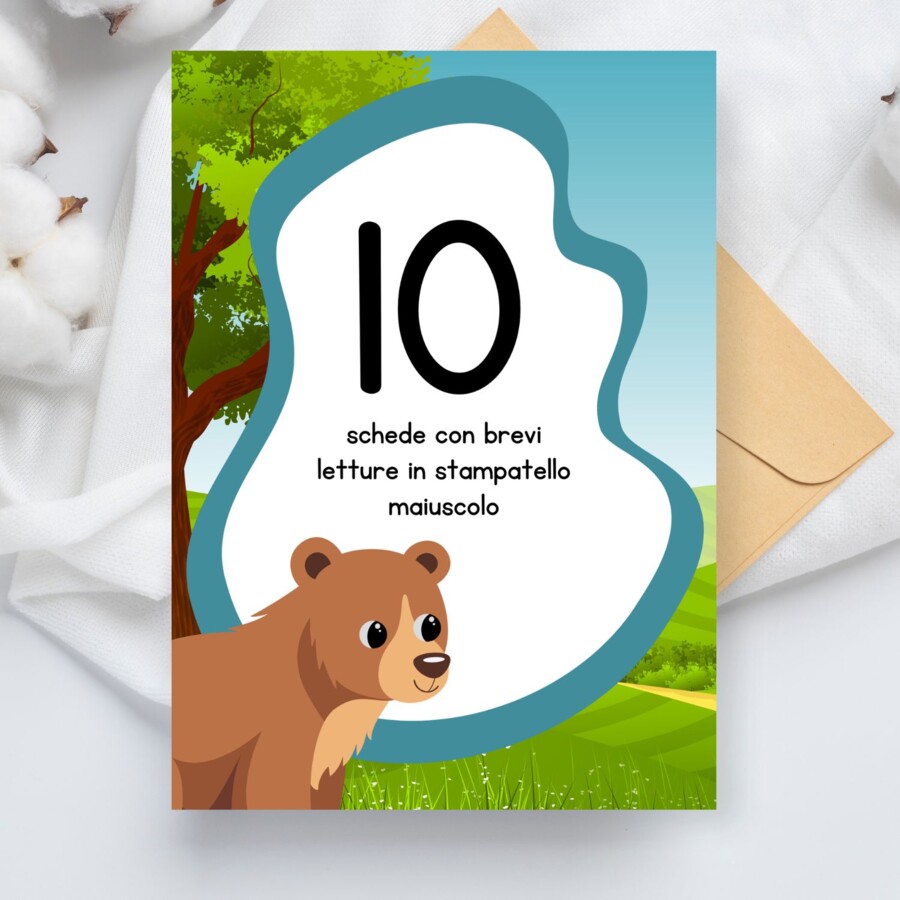 Brevi letture in stampatello maiuscolo
