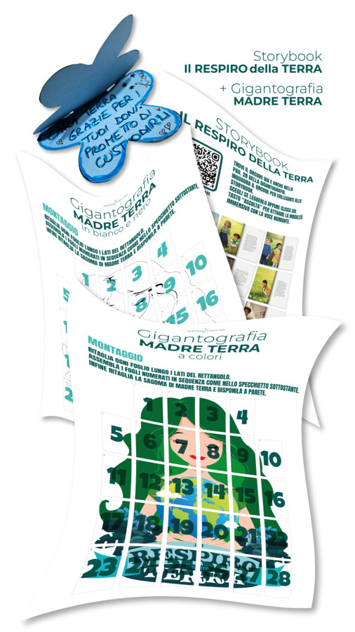 Kit IL RESPIRO DELLA TERRA: Storybook + Gigantografia