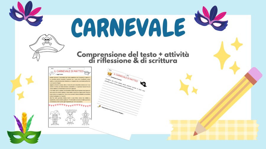 Il Carnevale di Matteo | Comprensione del testo
