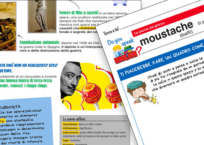 Dalí spiegato ai bambini