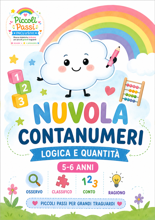 ☁️🌈 Nuvola Contanumeri  Volume 1 – Logica e Quantità