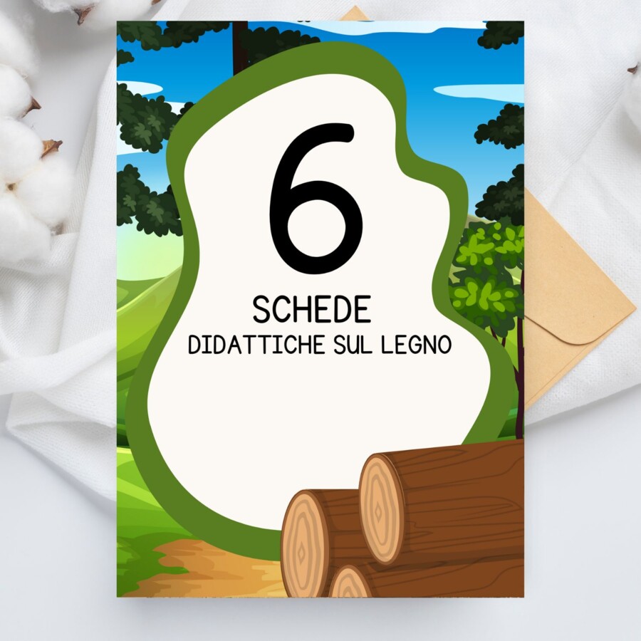 Schede didattiche sul legno