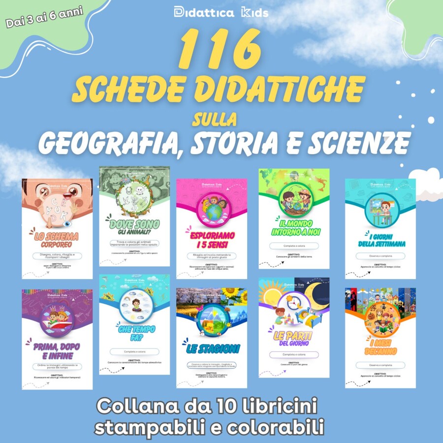Alla scoperta di geografia, storia e scienze: esplorare e comprendere l'ambiente che ci circonda!