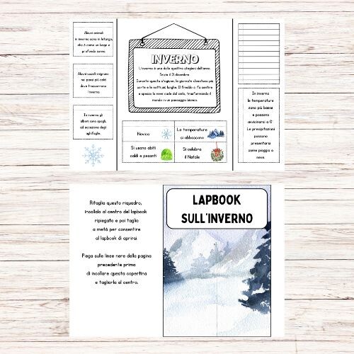 Lapbook sull'inverno