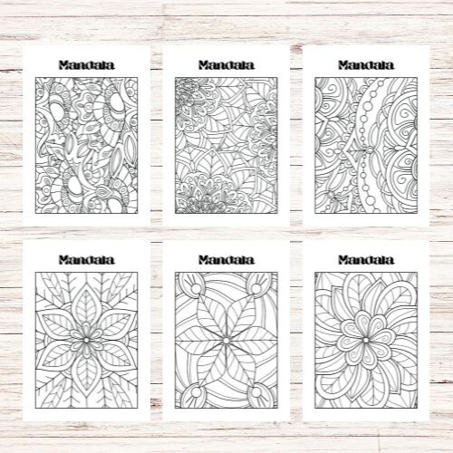 48 Mandala da colorare