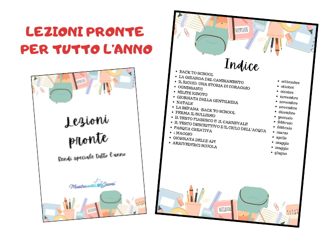 Raccolta LEZIONI PRONTE