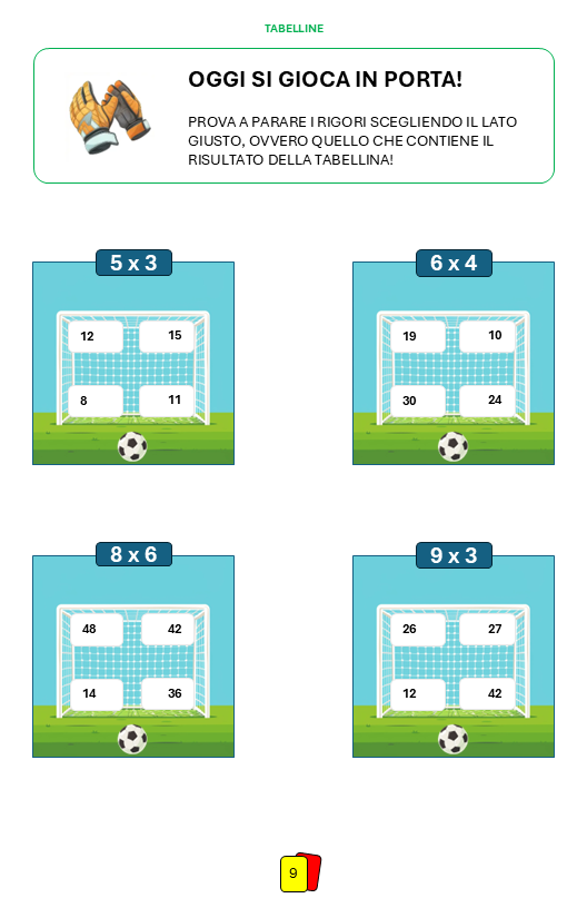 Numericalcio: divertirsi con i numeri attraverso il calcio