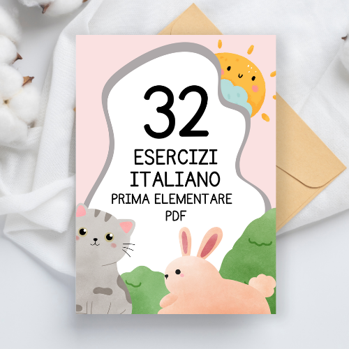 Esercizi italiano prima elementare