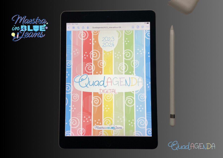 QUADAGENDA DIGITAL per APP. 2023-2024. GoodNotes o Noteshelf