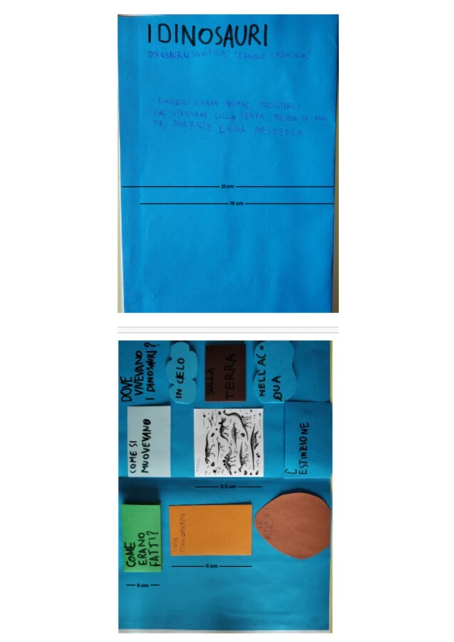 Lapbook dinosauri