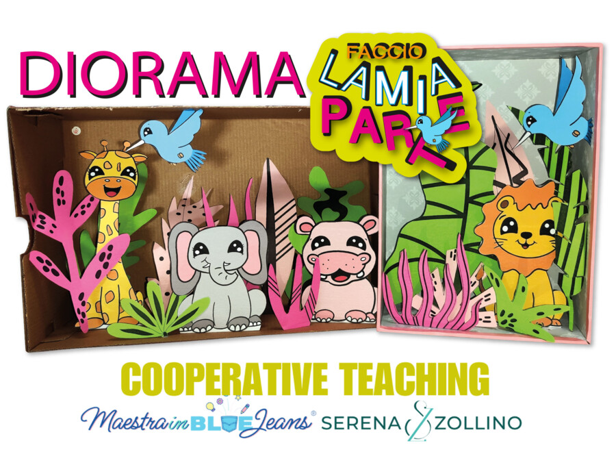 DIORAMA "Faccio la mia parte" in CT con MAESTRAINBLUEJEANS