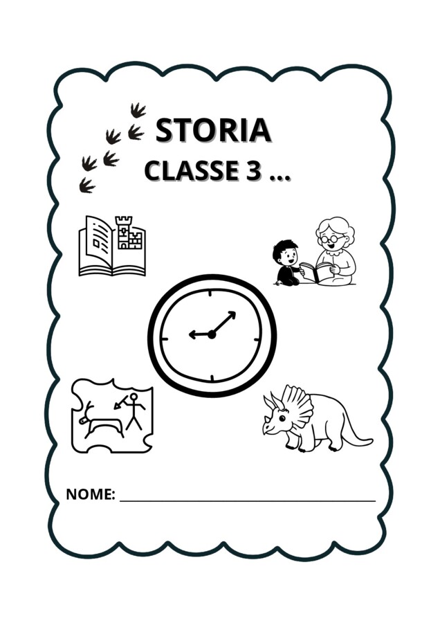 QUADERNO DI STORIA CLASSE 3
