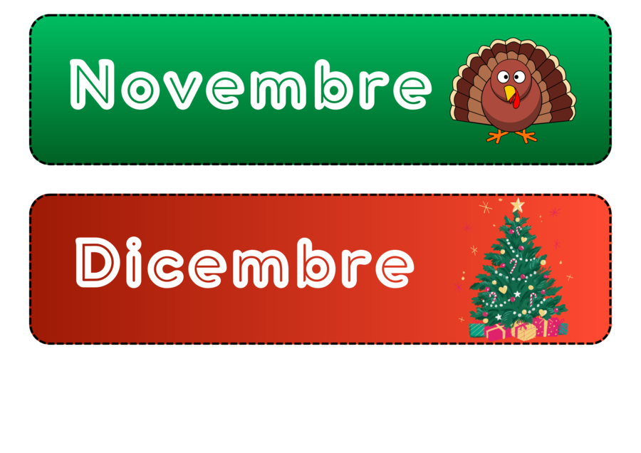 Kit Calendario Murale