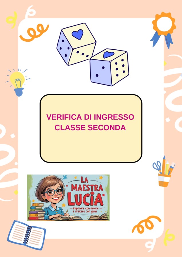 VERIFICA DI INGRESSO CLASSE SECONDA