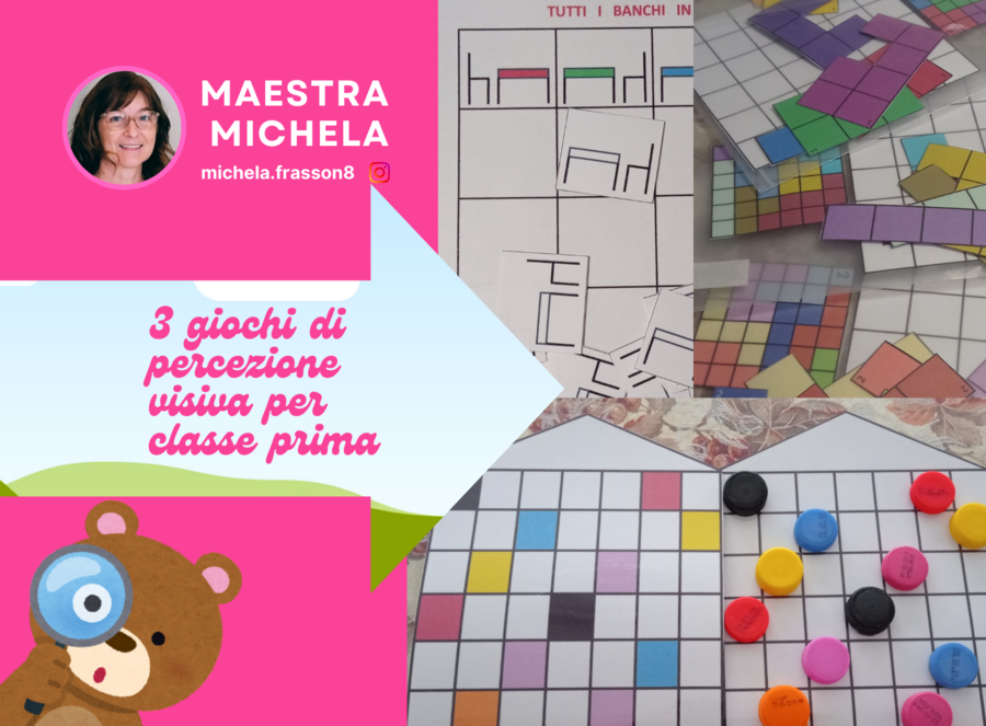 Giochi di percezione visiva classe prima primaria
