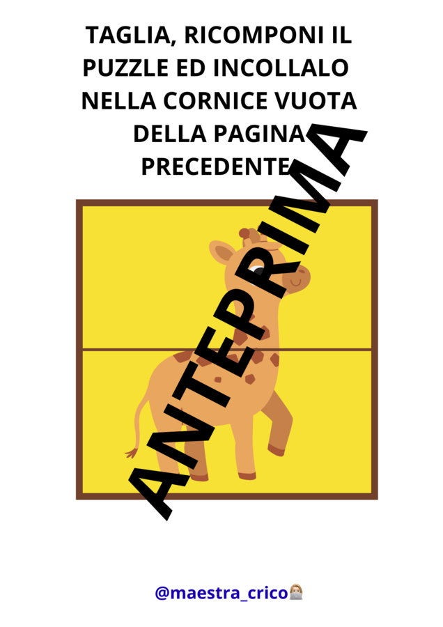 COSTRUISCO IL MIO LIBRETTO DEGLI ANIMALI