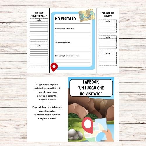Lapbook "Un luogo che ho visitato"