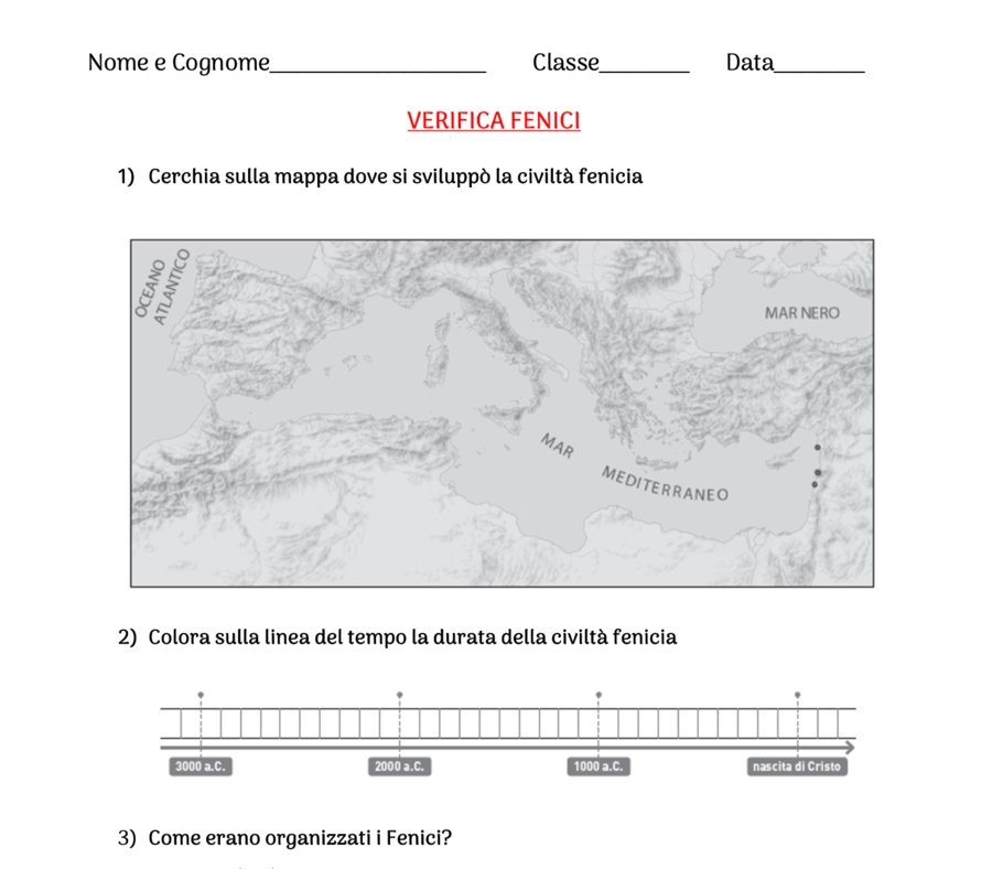 VERIFICA FENICI CL.4^